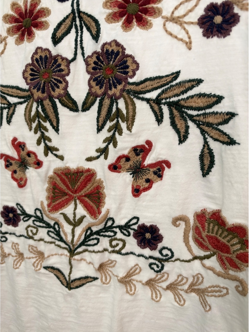 Fall Embroidered Tee - Picture 2 of 5